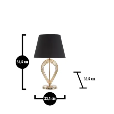 LAMPA STOŁOWA MAXT Ø 32,5X53,5 cm
